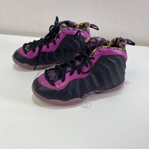 Nike Little Posite One GS Cave Purple Sneakers Children 13c